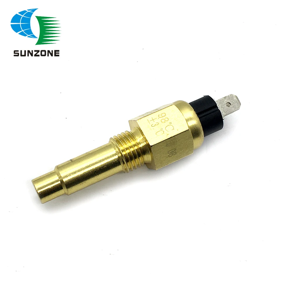 3W 6-24V Water Temperature Sensor 3/8NPT 1/2NPT M16 x1.5 M14 x1.5 Thread Water Temperature Gauge Alarm Sender For Car Generator