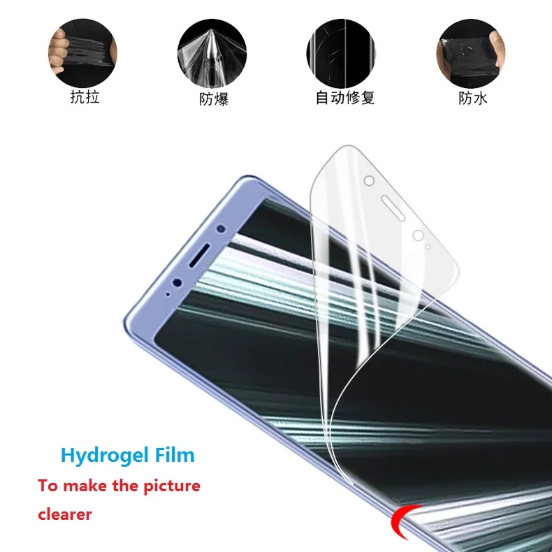 Full Cover Hydrogel Film For Sony Xperia X F5121 F5122 X Performance F8131 F8132 X Compact F5321 XP XC Screen Protector Film