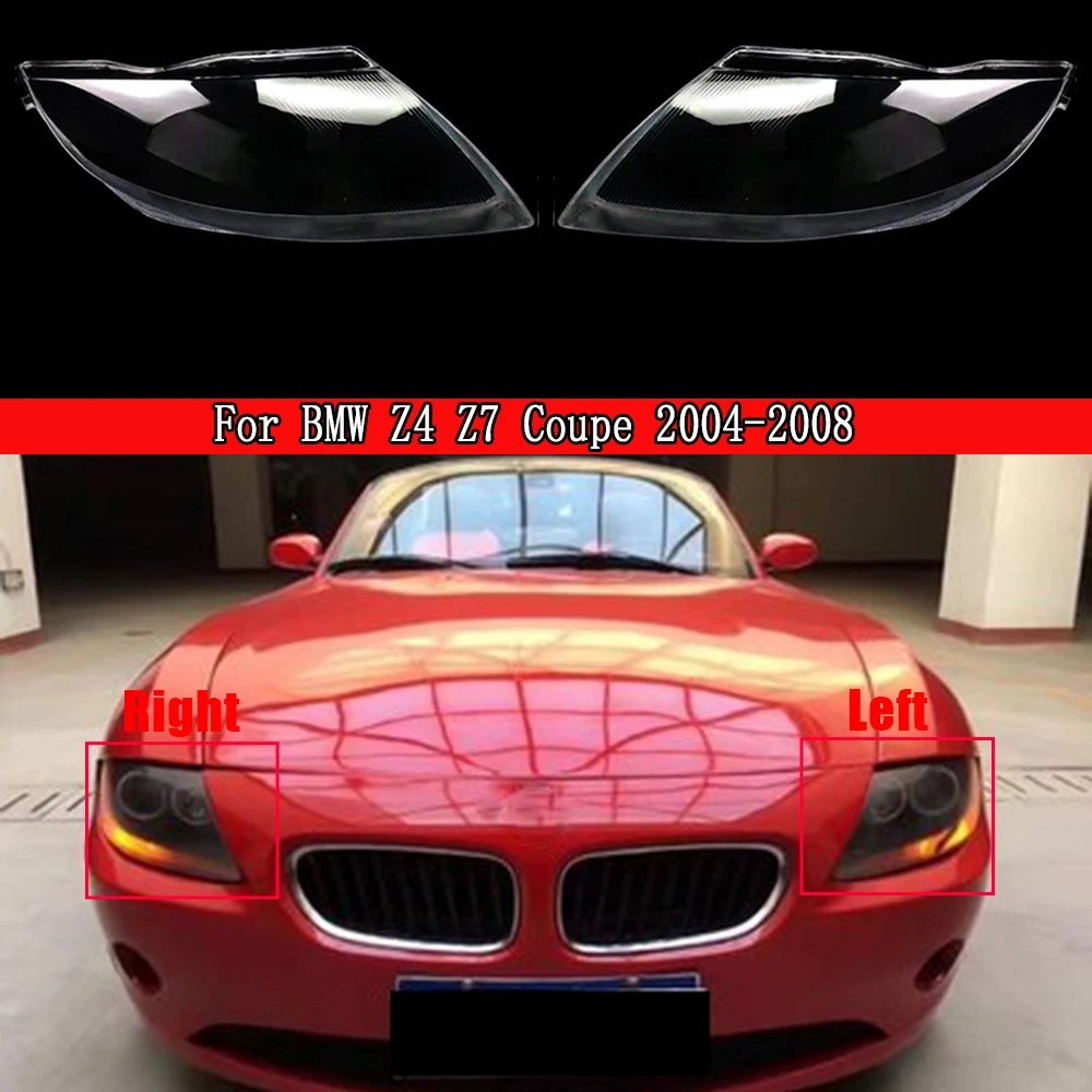 

Headlamp Cover Glass Lamp Shell Headlight Glass Lens Cover Transparent Lampshade For BMW Z4 Z7 Coupe 2004 2005 2006 2007 2008