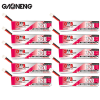 5/10PCS GNB 720mAh 1S 100C 3.8V HV Lipo Battery PH2.0 Plug Connector for RC FPV Racing Drone Whoop Frame Kit Tinywhoop Spare