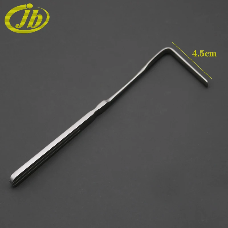 Medical retractor l-form used in surgery stainless steel 17cm surgical operating instrument cosmetic plastic surgery