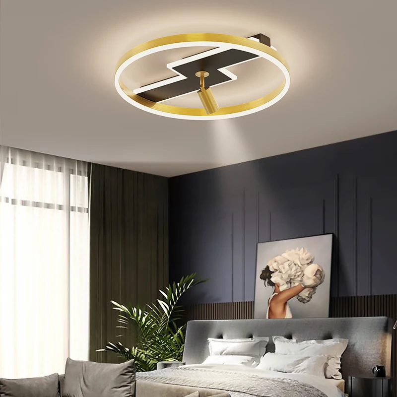 

LED Wrought Iron Aluminum Spotlight Downlight Modern Home Hotel Office Dining Room Living Room Bedroom Study Ceiling Lamp