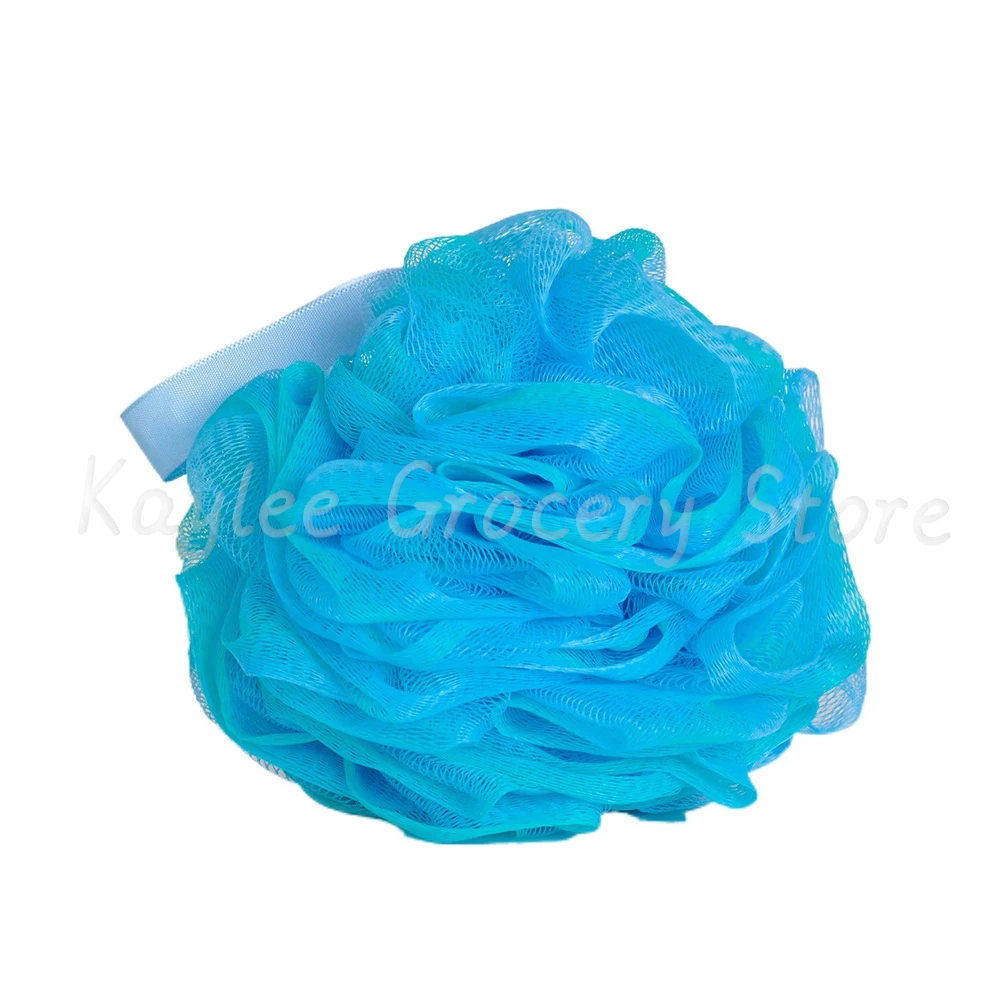 4PCS ฟองน้ำอาบน้ำ Loofah Scrubber Pouf-Loofa Luffa Loofah อาบน้ำพัฟ-Lufa ฟองน้ำสำหรับ Beauty ชุดว่ายน้ำชุด4สี