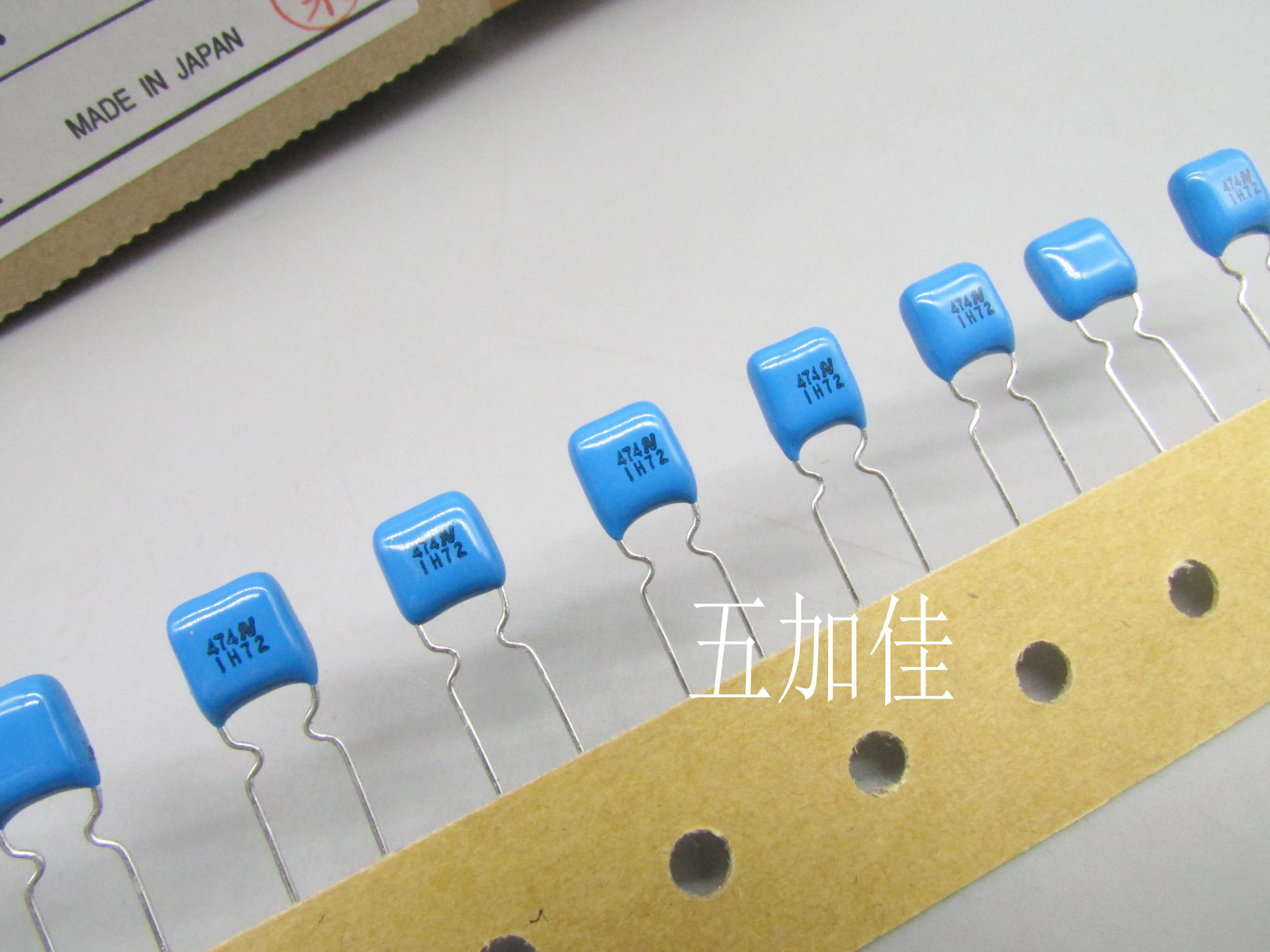 Original new 100% 1H474 50V0.47UF 50V470NF MDD21H474K5-FT polyester film capacitor (Inductor)