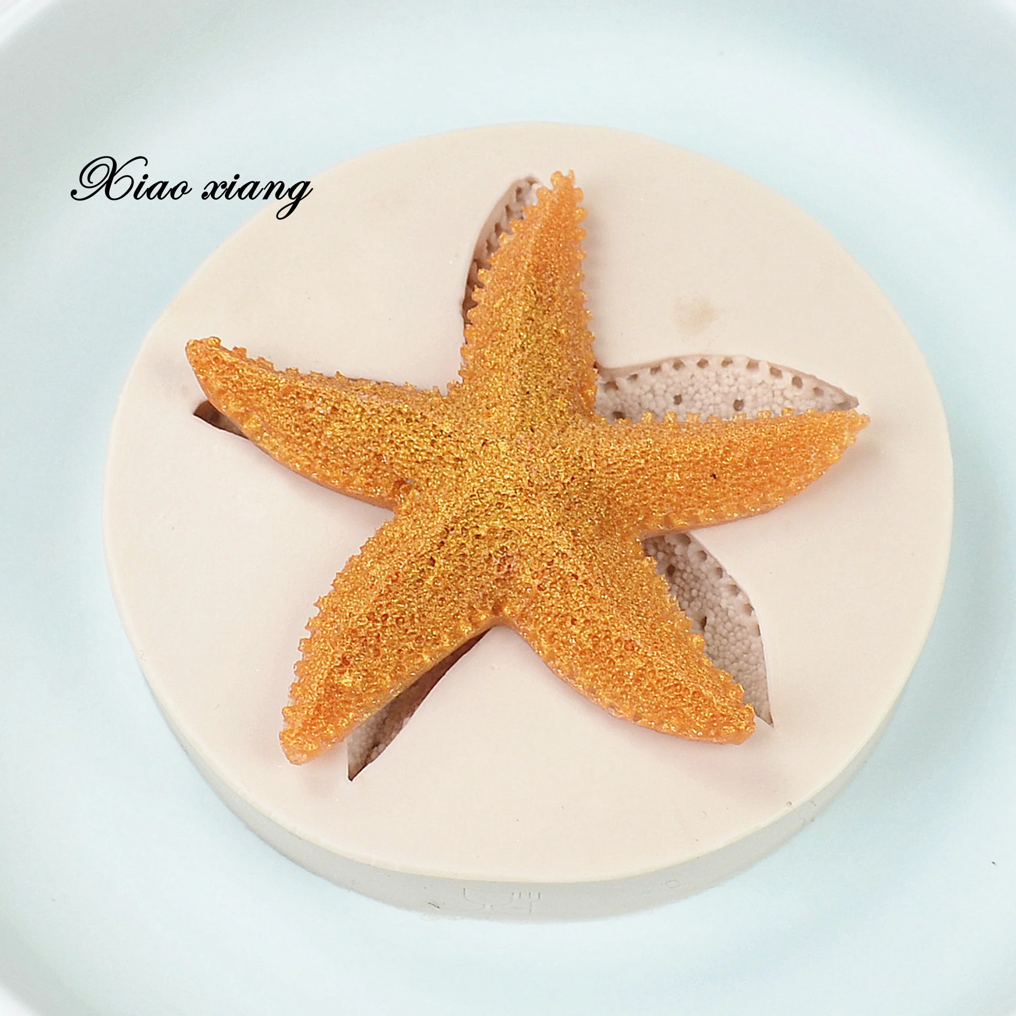 3D Starfish Silicone Cake Molds For Baking Fondant Chocolate Cake Decorating Tools DIY Handmade Clay Resin Soap Baking Moulds