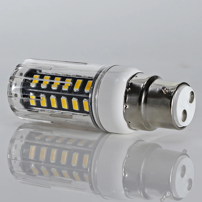 Lampara conduziu a luz b22 ac dc 12v 24 v 36 48v 60v 7w milho lâmpada super 720 lumens b 22 3000k 6000k 12 24 volts lustre lâmpada de vela