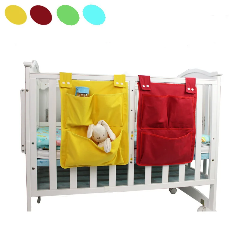 Baby Storage Organizer Crib Hanging Storage Bag Caddy Organizer for Baby Essentials Bedding Set Diaper Storage Bag