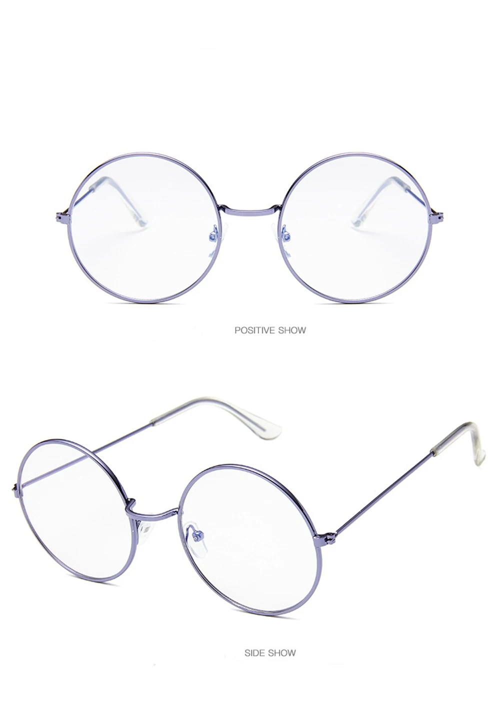 MUSELIFE 2026 Runde Damen-Sonnenbrille UV400 Retro Metall-Sonnenbrille mit Verlaufsgläsern Vintage-Spiegel Luxus-Brillen – Detail 21