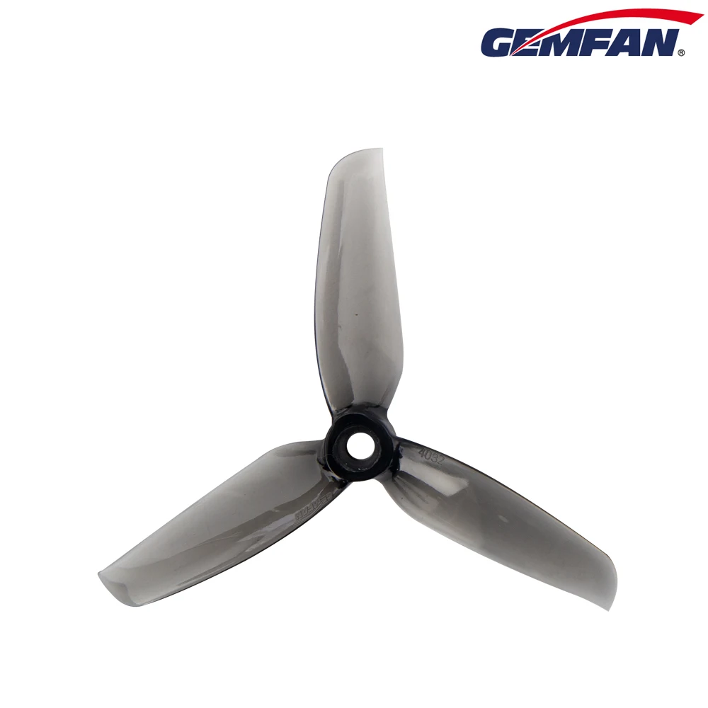 Gemfan 4032 4 Zoll Tri-Blade/3-Blatt-Propeller CW CCW Kompatibel mit 1406 2205 Bürstenlosem Motor für RC FPV Drohnen-Teile – Detail 1