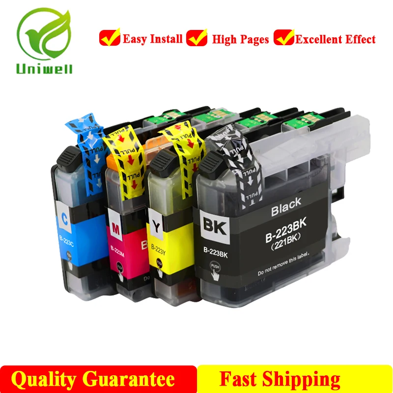 LC223 LC221 New Compatible Ink Cartridge For Brother printer DCP-J4120DW MFC-J4420DW/J4620DW/4625DW/5320DW/5620DW/5625DE/5720