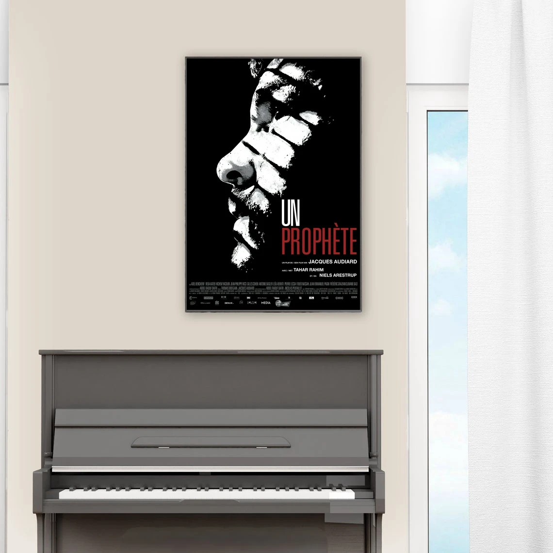 A Prophet Classic Movie Cover Poster Art Print Canvas Painting Wall Pictures Living Room Home Decor (No Frame)