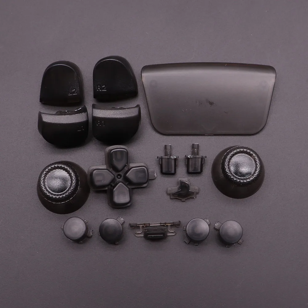 1 مجموعة D-pad R1 L1 R2 L2 الاتجاه مفتاح ABXY أزرار مقبض المقود غطاء قبعات ل بلاي ستيشن 5 PS5 تحكم مجموعة كاملة زر