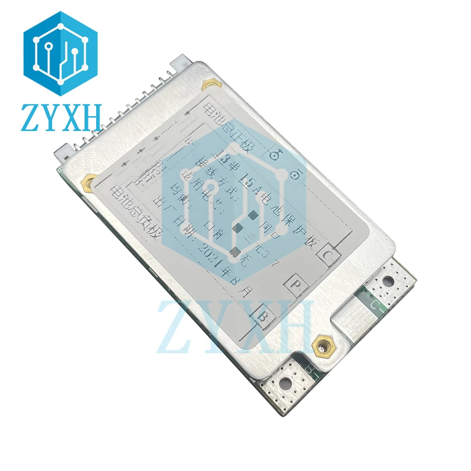 BMS 13S 48V 15A 18650 akumulatory litowo-jonowe Balancer zabezpieczenie przed zwarciem wspólny Port dla Escooter/e-bike