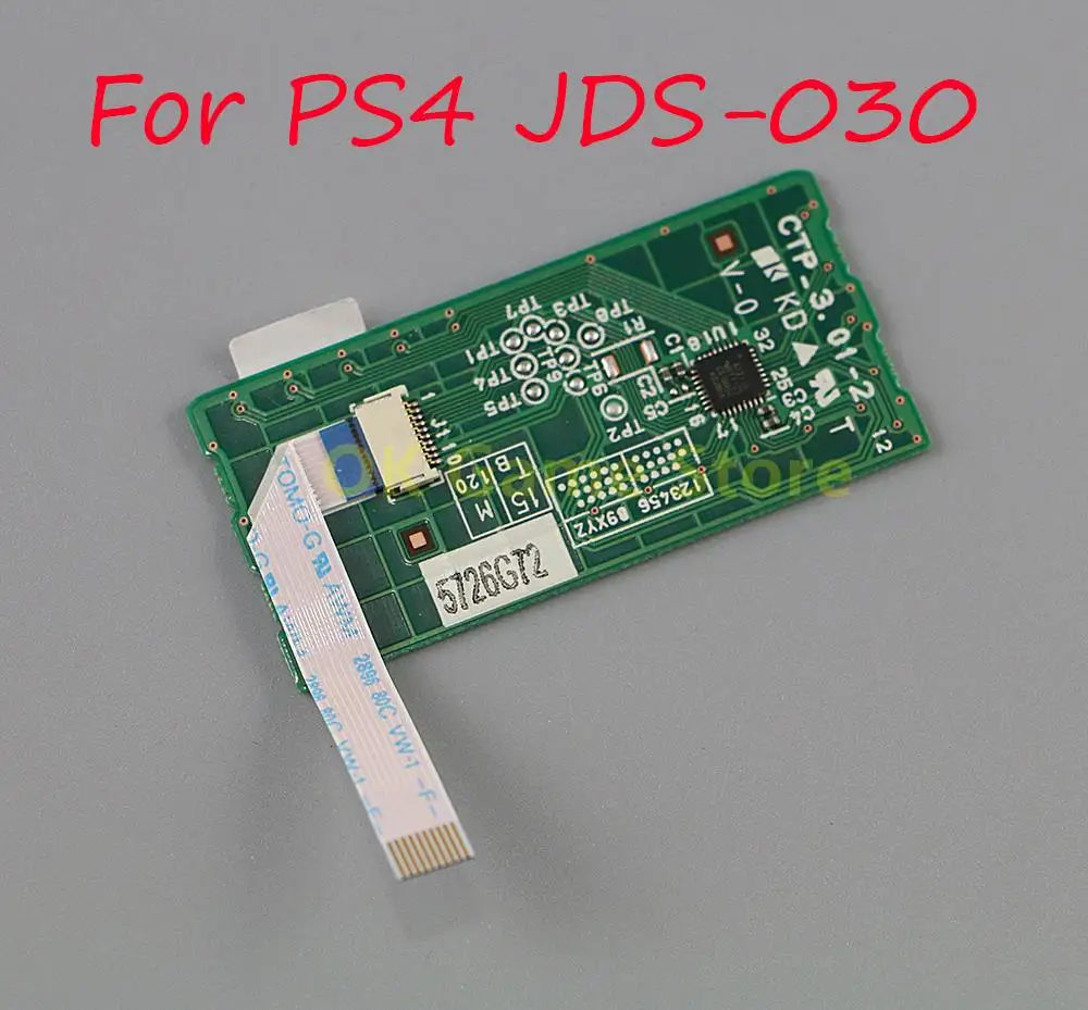 

10PCS NEW Touch Board For PS4 JDS-030 JDM-030 Touch Pad Board PCB With Flex Ribbon Cable Touchpad OEM