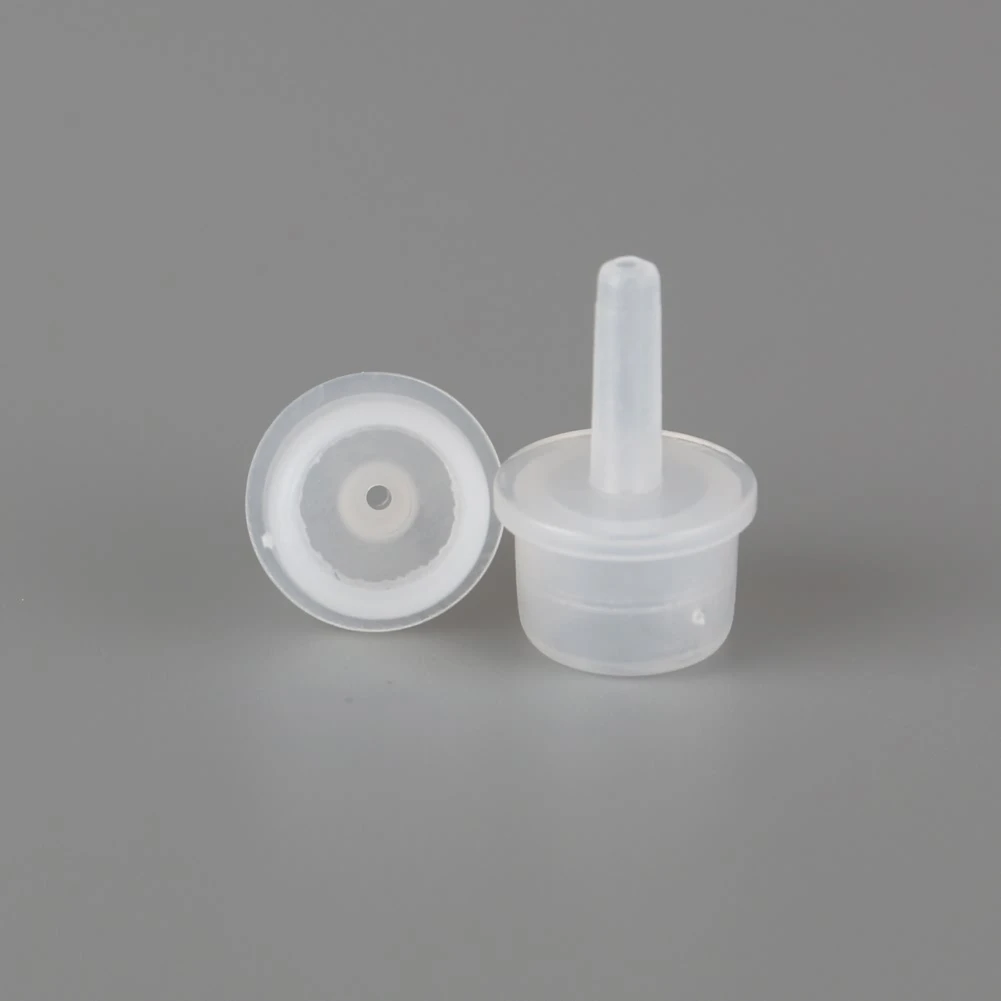 20PCS 3ML-50ML PET Clear Dropper Bottles Empty Plastic Juice Eye Liquid Refillable Transparent Containers with Caps Dropper Tip
