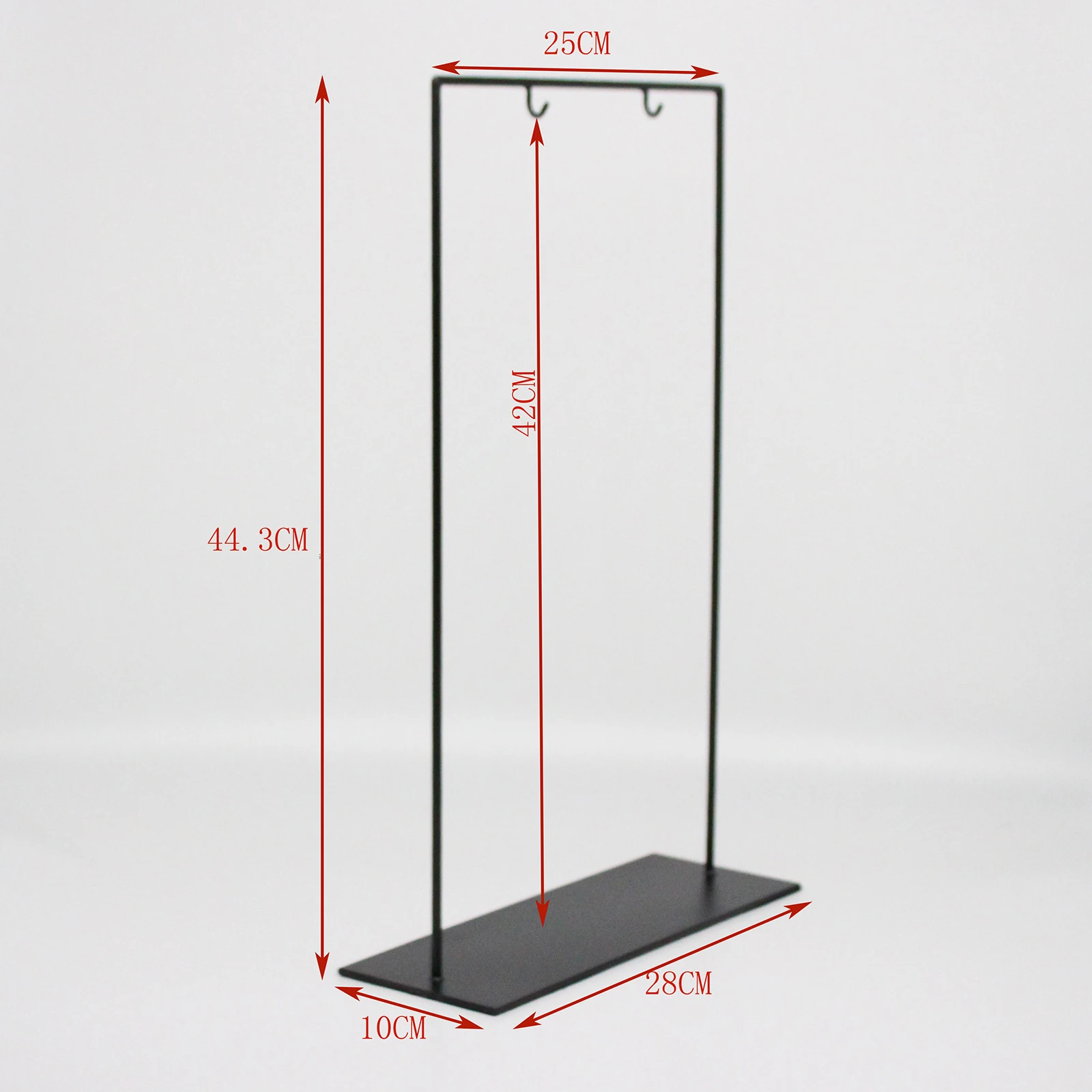 Kleine metall stand, Pinsel oder schmuck-halter