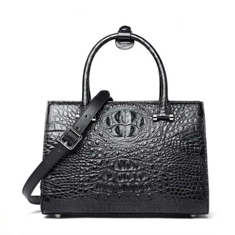 

ouluoer thailand import crocodile bag female handbag Women handbag Big bag single shoulder bag women briefcase women bag