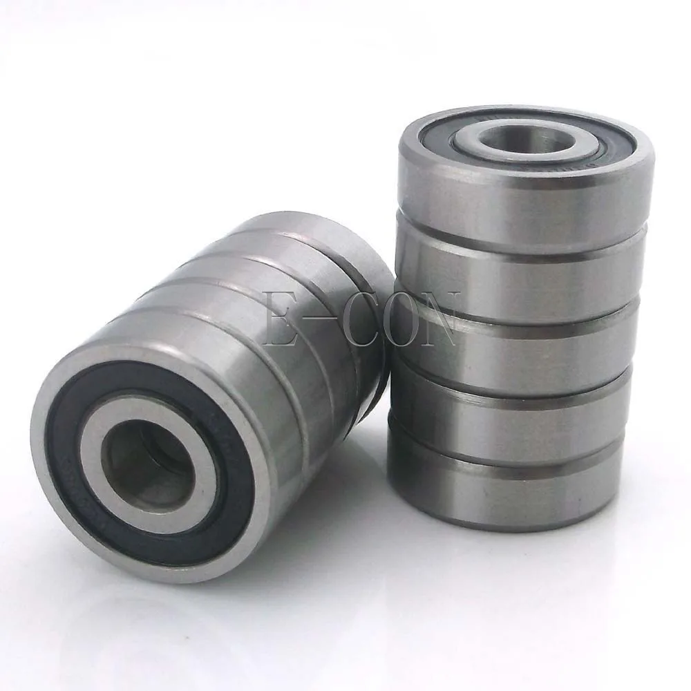 1/2/5/10PCS 6200-2RS 6200RS Deep Groove Rubber Shielded Ball Bearing (10mm*30mm*9mm)