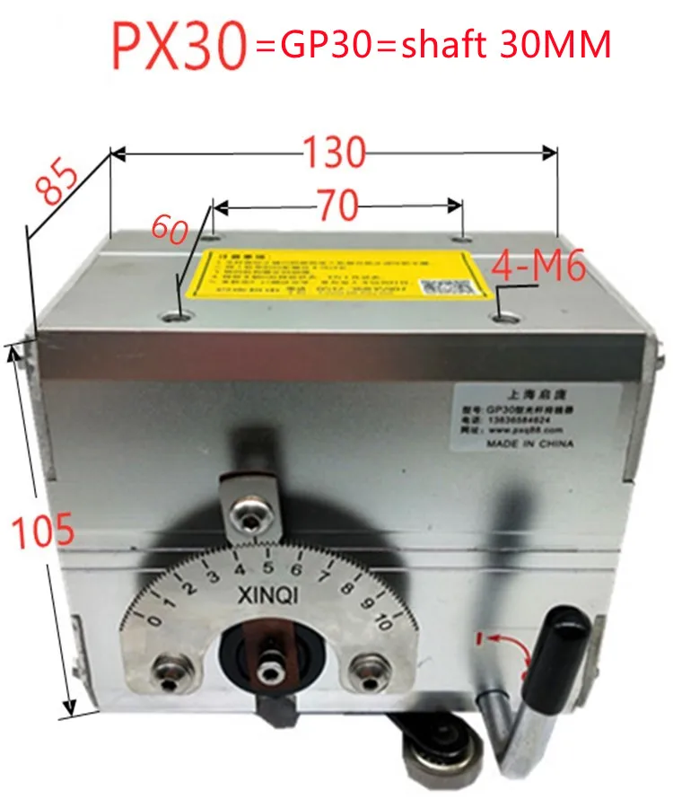 L'anello di rotolamento di QIPANG PX15 GP3-15 LX guida lineare di GP20 XINDIAN RG3-20-2MCRFX della scatola dell'unità di traversa per la macchina avvolgitrice