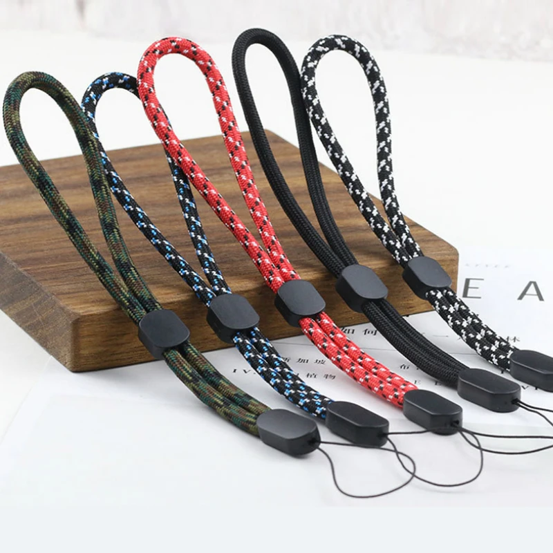 50 adet/grup güçlü kumaş el bilek kordon askısı dize USB Flash sürücüler Keys anahtarlıklar kimlik adı etiketi rozeti karışık renkli