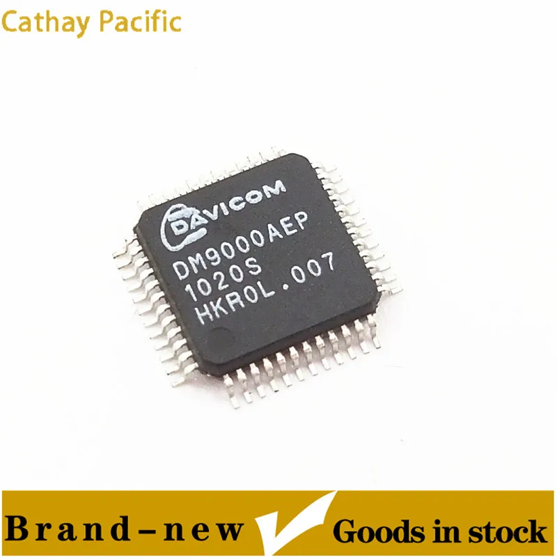 Controlador Ethernet DM9000AEP DM9000, chip IC LQFP48, original, importado, nuevo