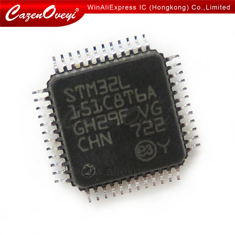 

5 шт./партия, фотовспышка STM32L151C8T6A STM32L151C8T6 STM32L 151C8T6