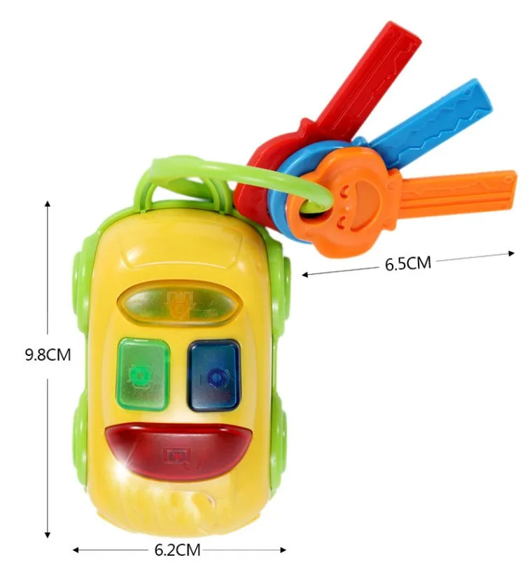 Jouet électrique pour bébé, alarme de voiture légère et intéressante, cadeau pour enfants intelligents, illumination éducative, unisexe, Science, 2021