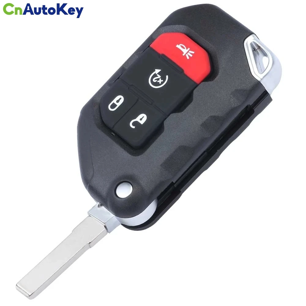 CN086041 FCC OHT1130261 For Jeep Wrangler 2018 2019 Smart Remote Car Key Fob 433MHz 4A Chip 68416784AA