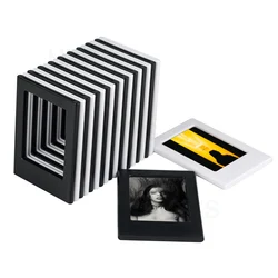 Magnetic Photo Picture Frame Black and White for Fridge Refrigera for Instax Mini 40/12/11/9/8/7/SE/70/7s/90/25/SP-2/credit card