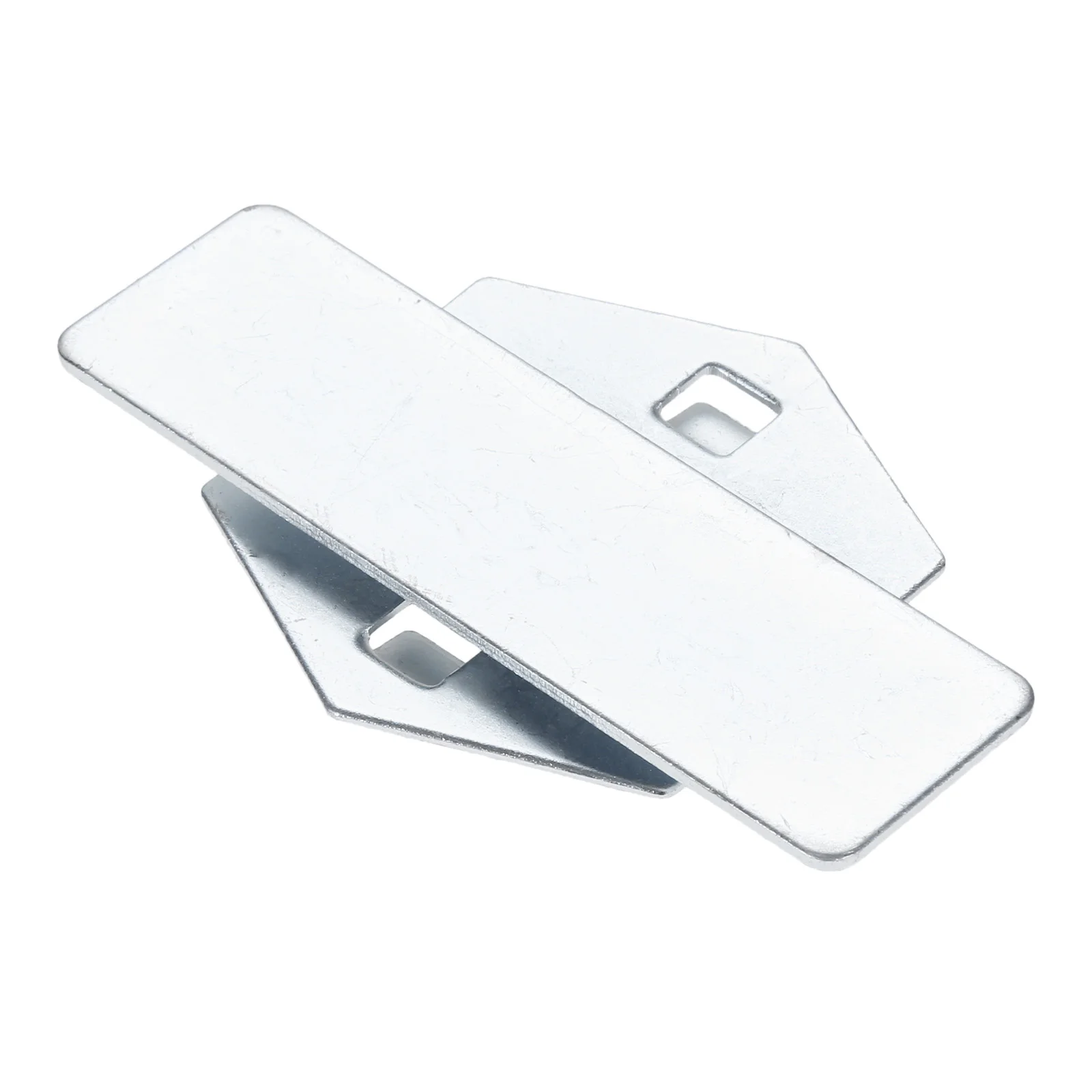 DRELD 30x95MM Metal Display Rack Tool Hanging Hook Metal Good Shelf Hooks Square Hole Plate Tool Household Kitchen Storage Tool