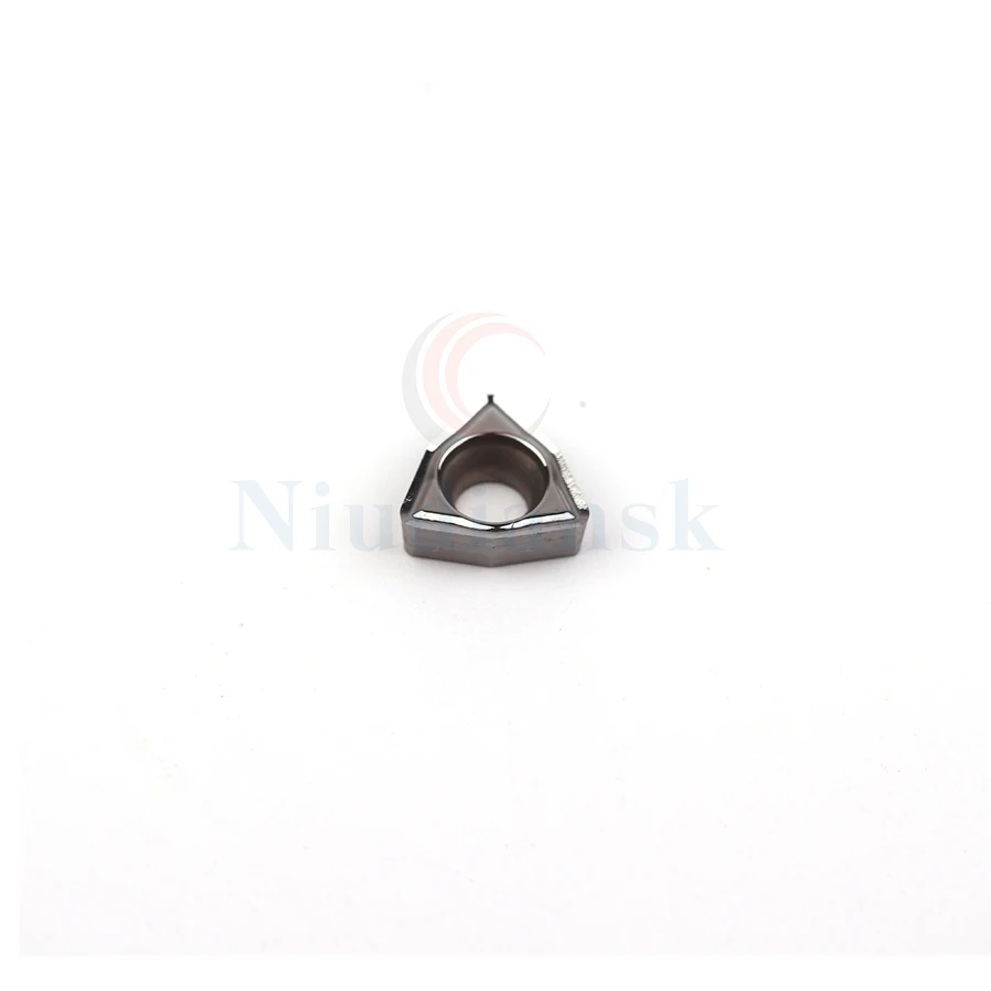 Herramienta de fresado de torno CNC, hoja de torneado de aleación dura para aluminio, WCKT030208 WCKT040208 WCKT050308 WCKT06T308 WCKT080408 DA H01, 10 Uds.