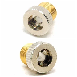 Lente de enfoque de vidrio de 2 piezas, lente de vidrio láser de colimación recubierta para diodo láser azul de 405nm, 450nm, 515Nm, con soporte 405-G-2