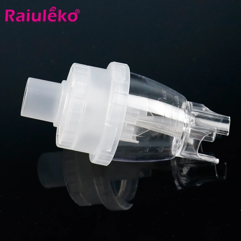 1 Pcs Original Inhaler Parts Injector Medicine Cup Compressor Nebulizer Accessary Atomizer Sprayer PP Material Health Care