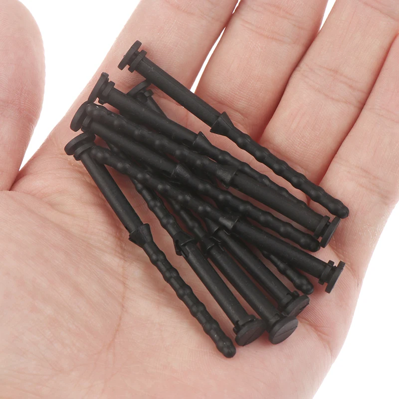 10Pcs/lot 65mm Noise reduction nail Mouting Pin Anti Rivets Computer PC Case Fan Silicone Shock Absorption Vibration