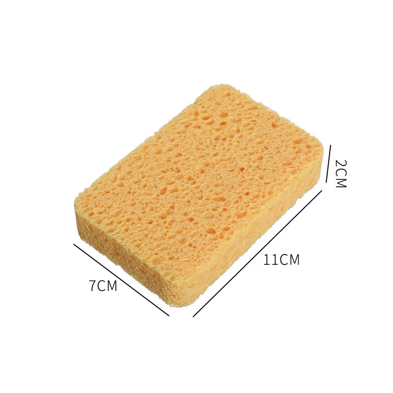 Natural Floristic Kitchen Cellulose Sponge Wash Dishes Eco Friendly Product Idea Household Supplies For Home Zero Waste Utensils