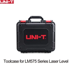 Uni-t-ポータブルツールボックスキャリーケース、ハンドヘルドボックス、Lm575ldシリーズレーザーレベル用収納ボックス