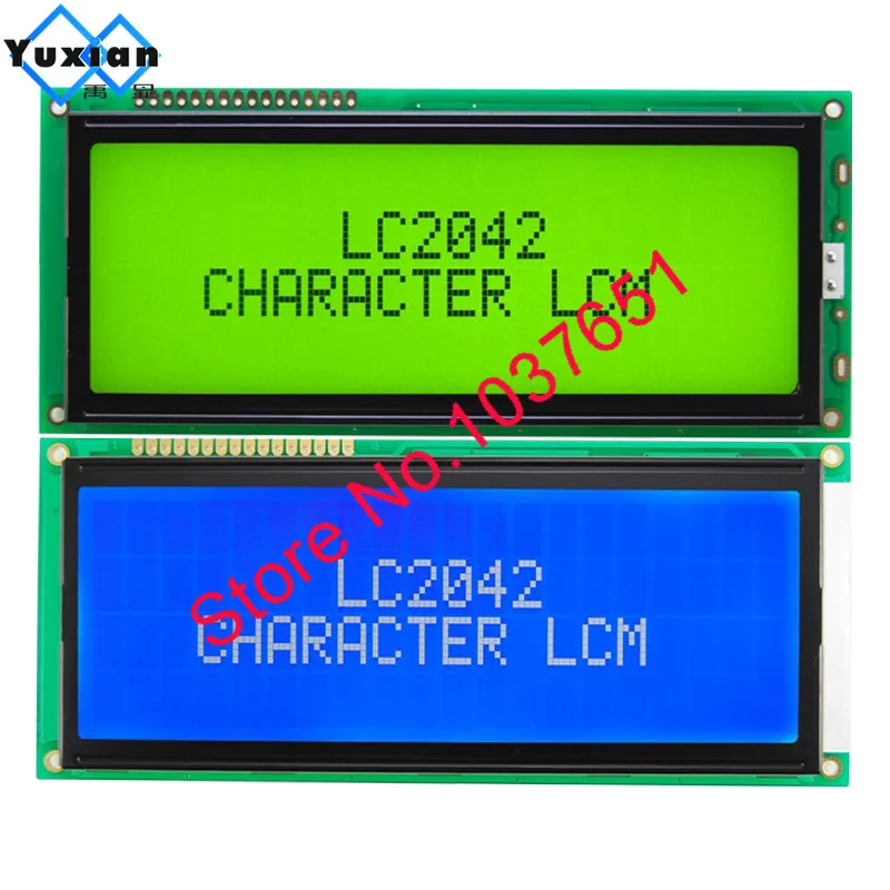 Big Large 20x4 2004  Lcd Display 146*62.5mm HD44780 LC2042 instead AC204B SBS02004A0 good quality