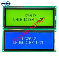 Big Large 20x4 2004  Lcd Display 146*62.5mm HD44780 LC2042 instead AC204B SBS02004A0 good quality