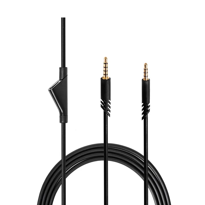 Запасной аудиокабель Aux 3,5 мм для гарнитуры Logitech Astro A10 A40 A30, бесшумный аудиокабель из ТПЭ, высокое качество