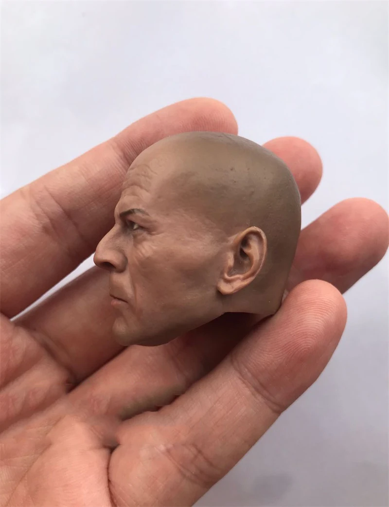 In Stock For Sale 1/6th Willis Detective Die Hard Bruce Normal Version Male Head Sculpture For Usual 12inch Doll Action Figure