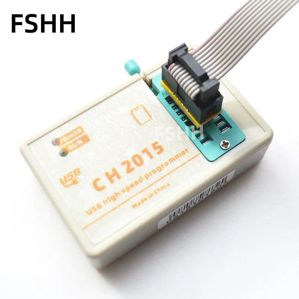 مبرمج USB ذكي عالي السرعة CH2015 + محول QFP44 لـ mega8 mega48 mega64 mega8515 mega32u4