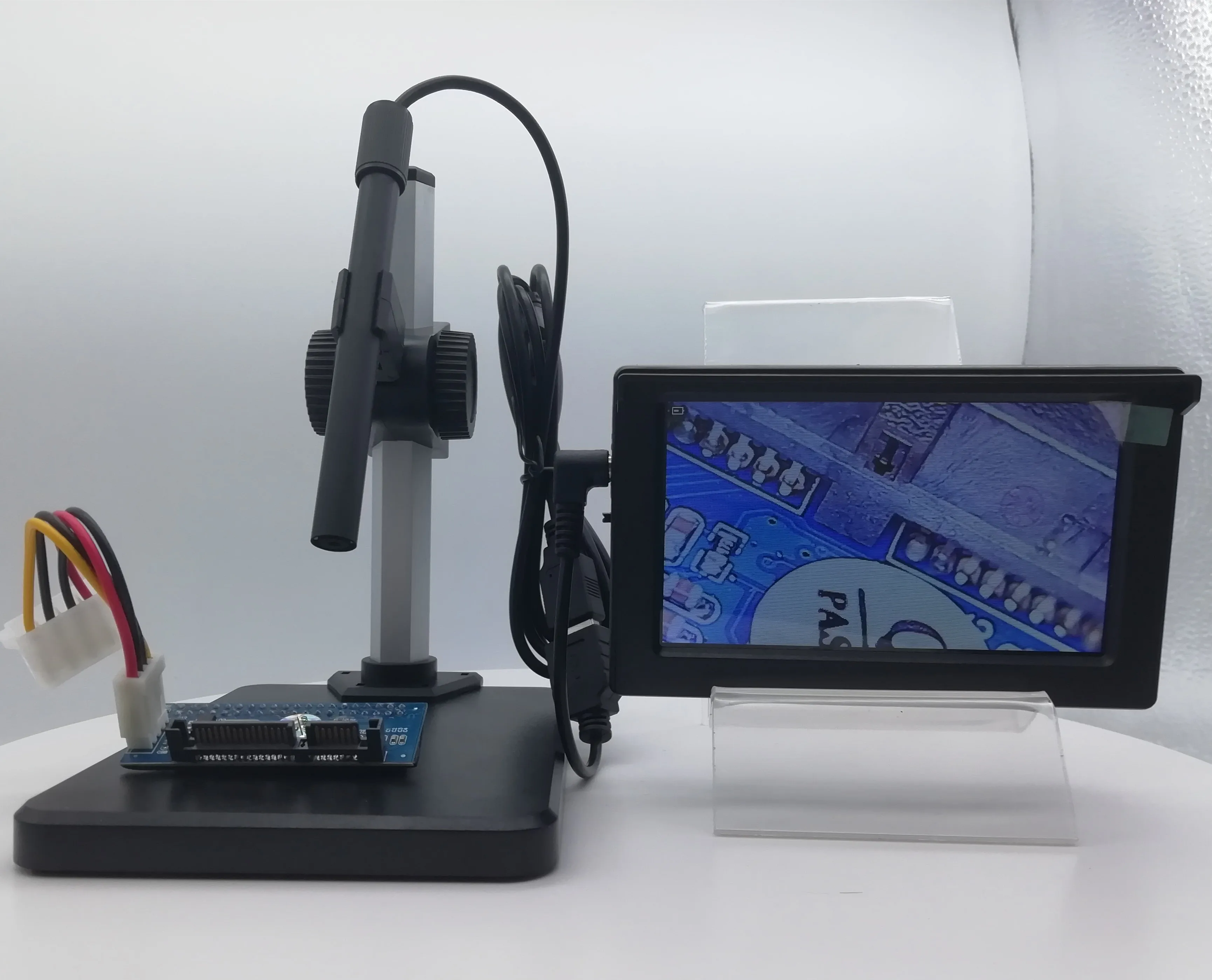 4.3 Inch TFT Monitor 1-600X USB Digital Microscope For Repairing Portable Handheld Endoscope