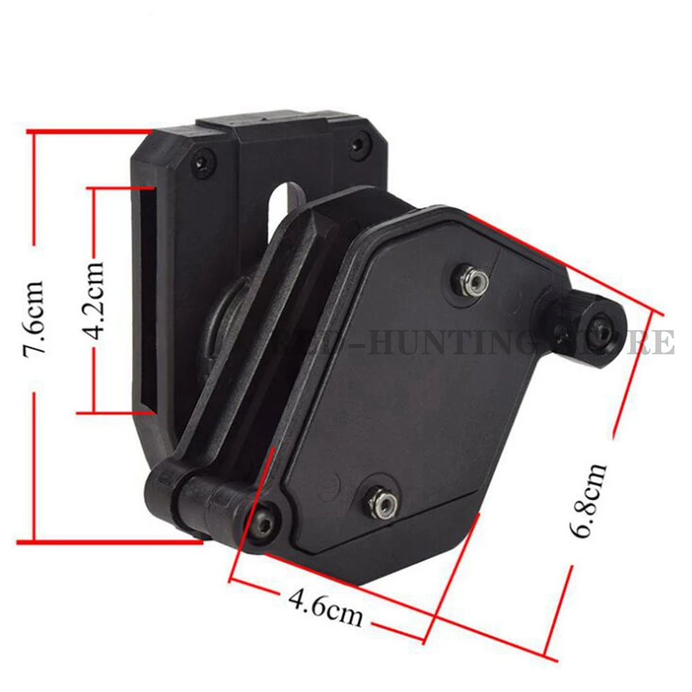 IPSC USPSA IDPA Competition Multi-Angle Speed Pistol Magazine Pouch Mag Gun Holster Outdoor Hunting Pistol Gun Mag Case