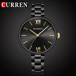 CURREN Top luxury brand Women Watch relogio feminino New Quartz Female clock Casual Fashion Stainless steel Strap Ladies Gift