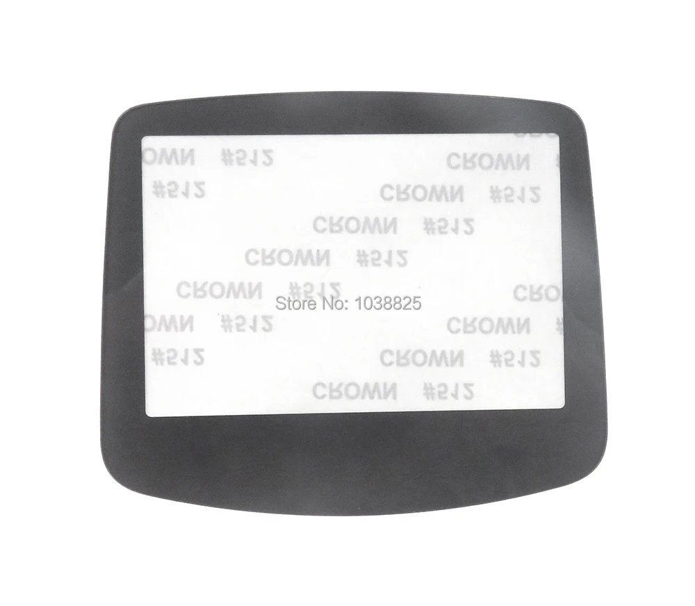 Lentille en plastique multicolore pour lentille d'écran GBA pour protecteur d'objectif couleur Gameboy Advance avec adhésif