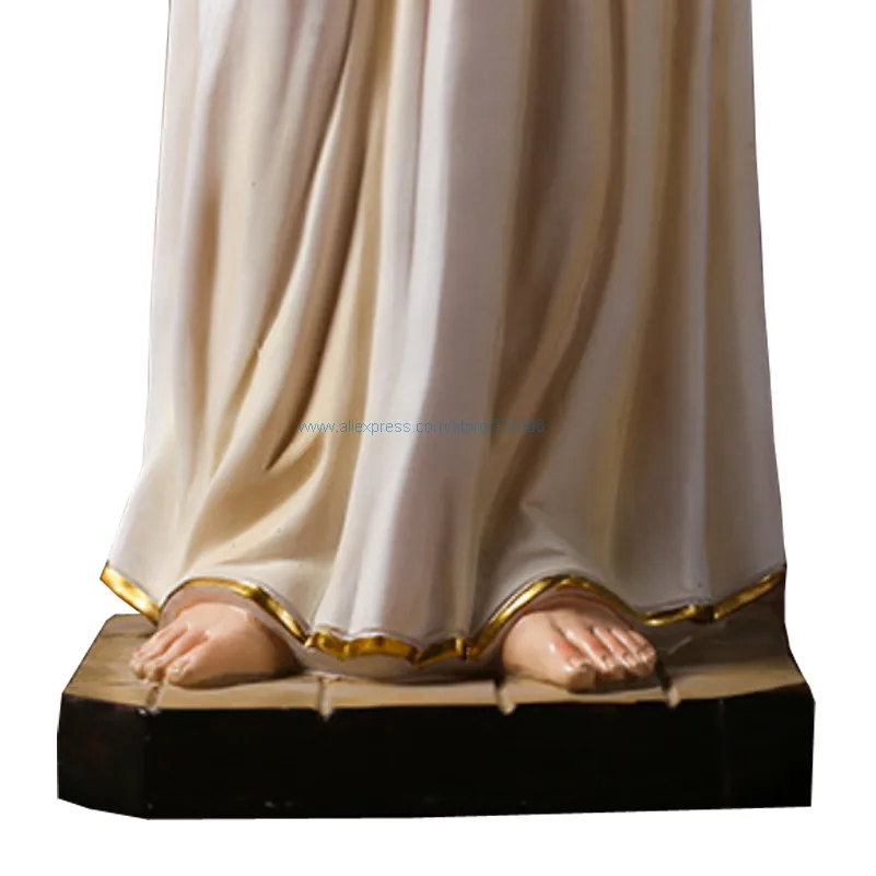 Imagem -04 - Jesus Divina Misericórdia Estátua Decoração Estatueta Escultura Figura Católica Presentes Presentes Cristãos 12 Polegada Novo