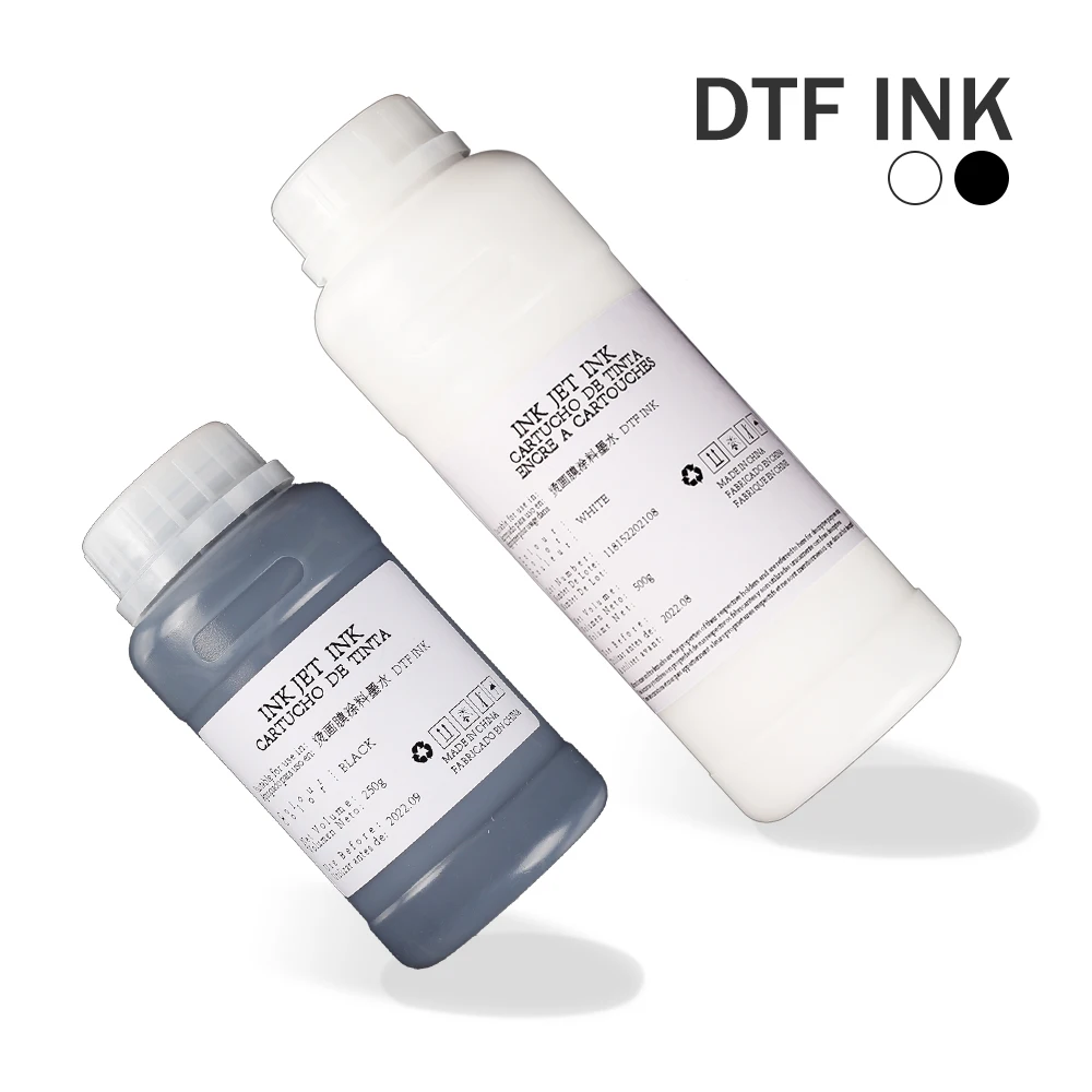 250ml 500ml 1000ml DTF Ink PET Film Heat Transfer T-shirt Clothes For A3 A4 L800 L805 L1800 R1390 R2000 P400 R2400 Printer inks