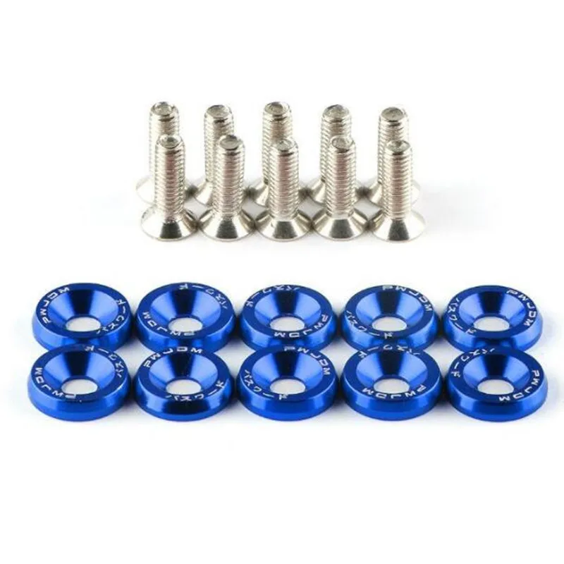 10pcs Car Bumper Engine Concave Screws Accessories For Mazda 2 3 5 6 CX-3 CX-4 CX-5 CX5 CX-7 CX-9 Atenza Axela