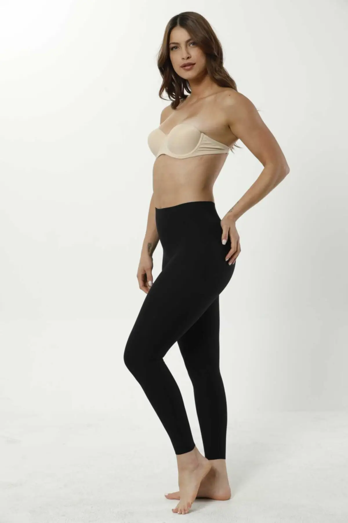 2 size İnceltici Depletory Rallying High Waist Laser Cut Ghost Leggings Belt