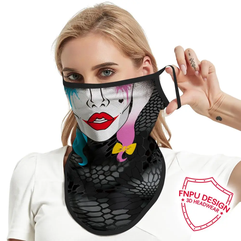 3D Seamless Balaclava Motorcycle Magic Face Mask Cover Neck Gaiter Tube Scarf Motocross Biker Cycling Skiing Bandana Men Women